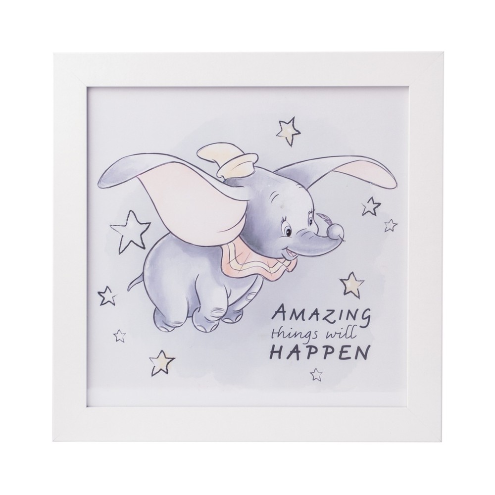 Grupo Erik Disney Dumbo - 30X30 Cm Afbeelding met lijst - Multicolours